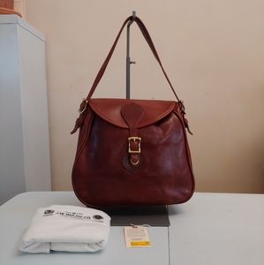 JW Hulme Legacy Hobo Leather Shoulder Bag American